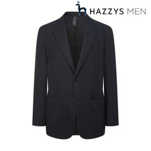 헤지스 남성 (HZJA6A235) 단색 면혼방 자켓