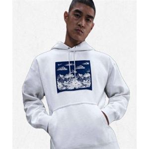 나이키 NIKE 솔로 스우시 풀오버 플리스 후디 M - 버치 헤더 블루 보이드 HV4115-051 2500470