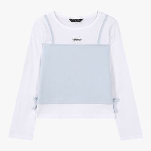 [더데이걸]뷔스티에 레이어드 긴팔 티셔츠 TGLA26102 [모다아울