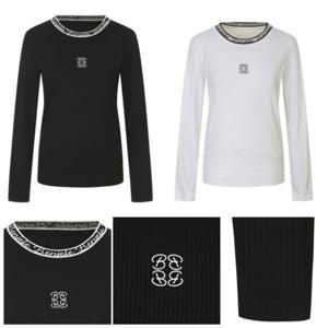 [벤제프][벤제프골프] 여성 골조직 라운드티 BR1MWTS503