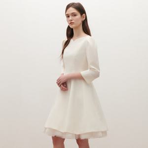 [SATIN] 매쉬 레이어드 훌원피스_2컬러 S261S604