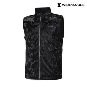 [와이드앵글]  WMP24632Z1   TO PRO 카모 윈드블럭 베스트 M (Black)