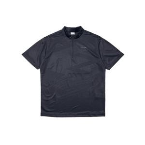 [아이더 (행사)]JACQUARD S (자카드 S) 남성 반팔 집업티 (Tar) DMM23232_Z8