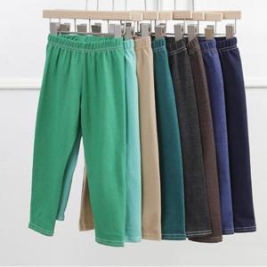 아동 레인보우 데님팬츠