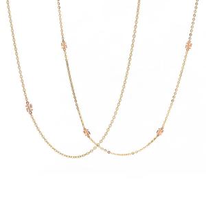 [도로시] 14k 만자 콤비 체인(Atype)