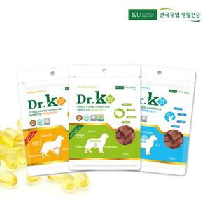 [특가] 건국유업 닥터케이 져키 간식 100g - 말고기/사슴/칠면조