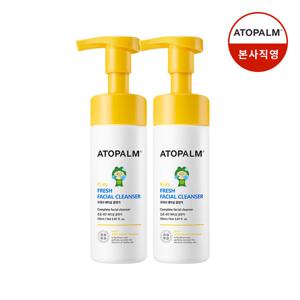 [아토팜] 키즈 프레쉬 페이셜 클렌져 150mlX2 (증정)허니로션20ml*2+2in1샴푸20ml 3/23~3/29