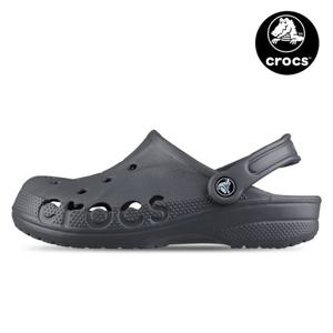크록스 바야 클로그 남자 여성 슬리퍼 샌들 그래파이트 10126-014