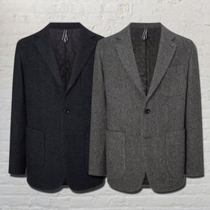 [백화점]헤지스  25FW  2컬러 택1 남성 트위드 헤링본 울 자켓 HZJA5D403