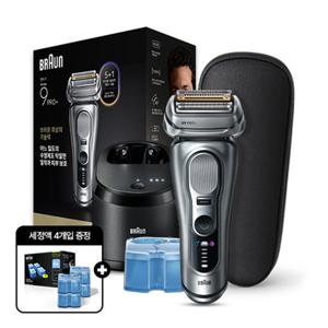 브라운 브라운 HM 9시리즈 전기면도기  9667CC 세정액 기획팩