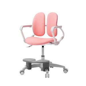 듀오백 [비밀특가] 듀오백 밀키 218HSF 아동의자 (무회전 중심봉+발받침+스탑캐스터)