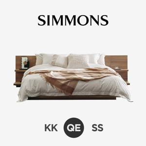 (주)시몬스 [시몬스] 트리크. 내추럴 아카시아. 뷰티레스트 자스민. 퀸 침대