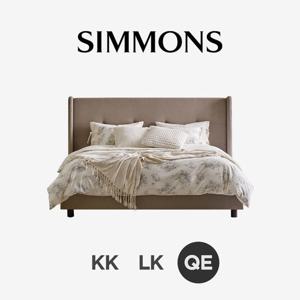(주)시몬스 [시몬스] 라비에 B. 뷰티레스트 탠저린. 퀸 침대