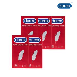 듀렉스 듀렉스 필 울트라씬 콘돔 10P x5개