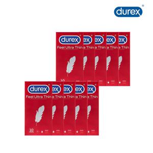 듀렉스 듀렉스 필 울트라씬 콘돔 10P x10개