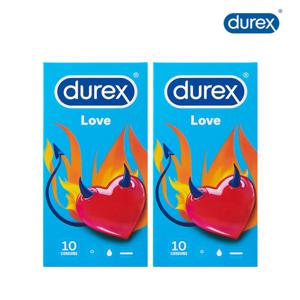 듀렉스 듀렉스 뉴 러브 콘돔 10P x2개