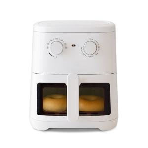 대웅모닝컴 대웅 투명창 4L 에어프라이어 듀얼다이얼 DWAF-SJ04LW