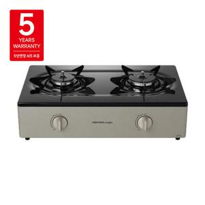 나비엔매직 [5년연장 A/S보증] 2구 가스레인지 GRF-1052PD (LPG)