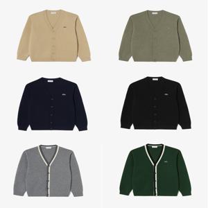 [라코스테 남성] 브이넥 방모 가디건 AH660E-55N (4컬러 택1)