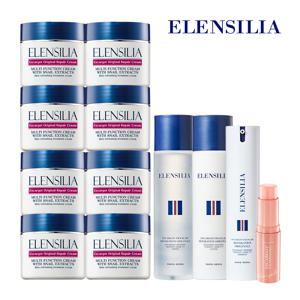 엘렌실라 오리지널 리페어 달팽이크림 보습 풀패키지 [크림 8개+토너1개+로션1개+에센스1개+스틱밤1개)