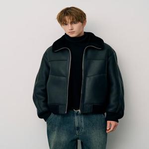 [질스튜어트뉴욕][25FW]무스탕 라이트웨이트 카라 점퍼 JNJU5D501