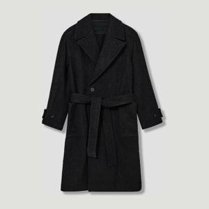 [해외배송][르메르] 소프트 울 알파카 더블브레스트 코트 CO1135 LF504 BK999