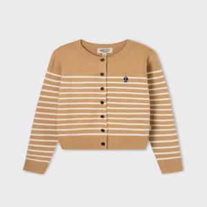 후아유 여성 스티브 라운드넥 가디건 WHCKF4912F