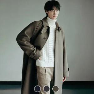 [지오다노]075923 울/캐시미어 발마칸 코트