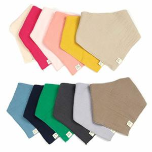 [보리보리/삐까부]요루거즈 솔리드 유아 아동 아기 스카프빕 턱받이 침수건