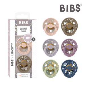 덴마크 아기쪽쪽이 빕스 컬러 x 리버티 공갈젖꼭지