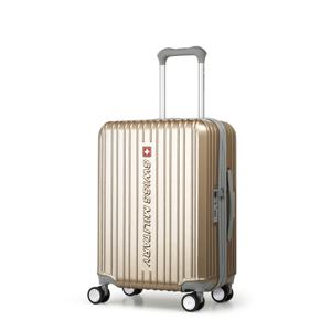 스위스밀리터리 캐리어 글로리 폴리카보네이트 20인치 샴페인골드 기내용 SM-AM20