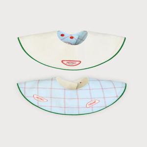 [모이몰른] 체크닉카바링자카드턱받이M2652JW01P