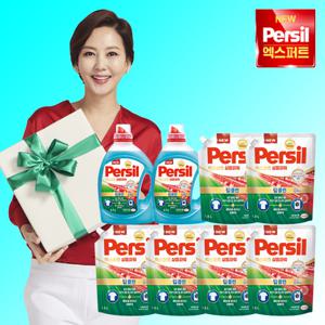 NEW 퍼실 엑스퍼트 삶은파워 하이진젤 (일반드럼겸용) 2.7L x 2통 + 1.8리터 x 6팩