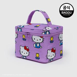 BAGGU 바쿠 라지 코스메틱 케이스 헬로키티 핑크