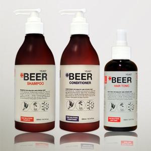 홈로즈 맥주효모 샴푸 + 컨디셔너 + 헤어토닉 3종 세트