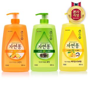 자연퐁 주방세제 980ml x 2개 택1