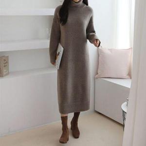 [삐까삐까]데일리 폴라 니트원피스