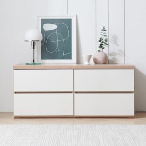 블리스데코 제이크 1200 2단 와이드 서랍장 BER096