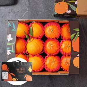 [부직포가방포장]혼합과일 레드향+한라봉 총10-14과 3kg 혼합과일 선물세트