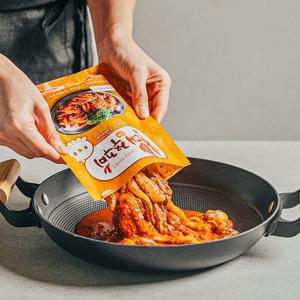 [오늘출발] 홍대쭈꾸미 매콤쫄깃 쭈꾸미볶음 500g 6팩 (매운맛/약간매운맛 택1)