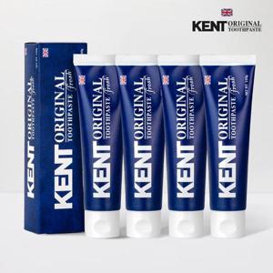 켄트 프레쉬 치약 120g 4개 상쾌한 페퍼민트향