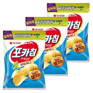 오리온 포카칩 오리지널 대용량 266g X 3봉