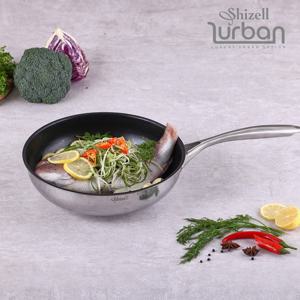 [Shizell] 쉬젤 러반 스테인레스 코팅IH 궁중팬 28cm