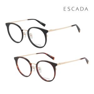 [최초공개][에스까다]라운드 쉐잎 솔텍스 안경테(VES A45F)
