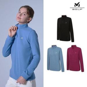 [밀레골프]밀레골프 여성 플리스 하프집업 3종세트