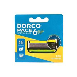 도루코 페이스 식스 6 스타일 면도날 4개입 (WFKNXST)
