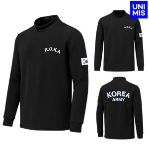 ★2장세트★ 유니미스 남성 로카 반폴라 기모 융털 겨울 긴팔티셔츠