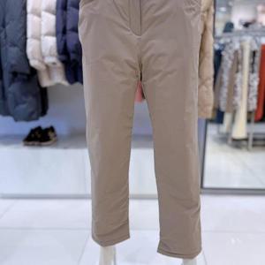 [크로커다일레이디]안사시 일자핏 패딩 팬츠 CLEWPT205