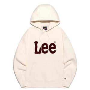 LEE 부클 트위치 로고 기모 후드티 B1 LE2504HD05 CM NA GR