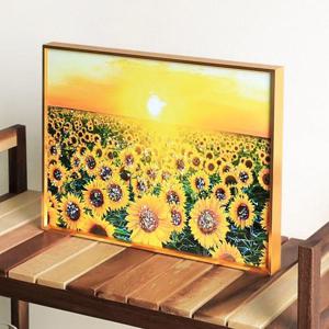 거실그림액자 빛나는 황금 보석액자 개업선물 돈들어오는 풍수 그림